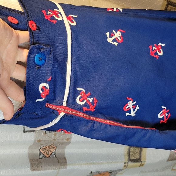 Vintage Nautical Pinafore Dress - Picture 6 of 13